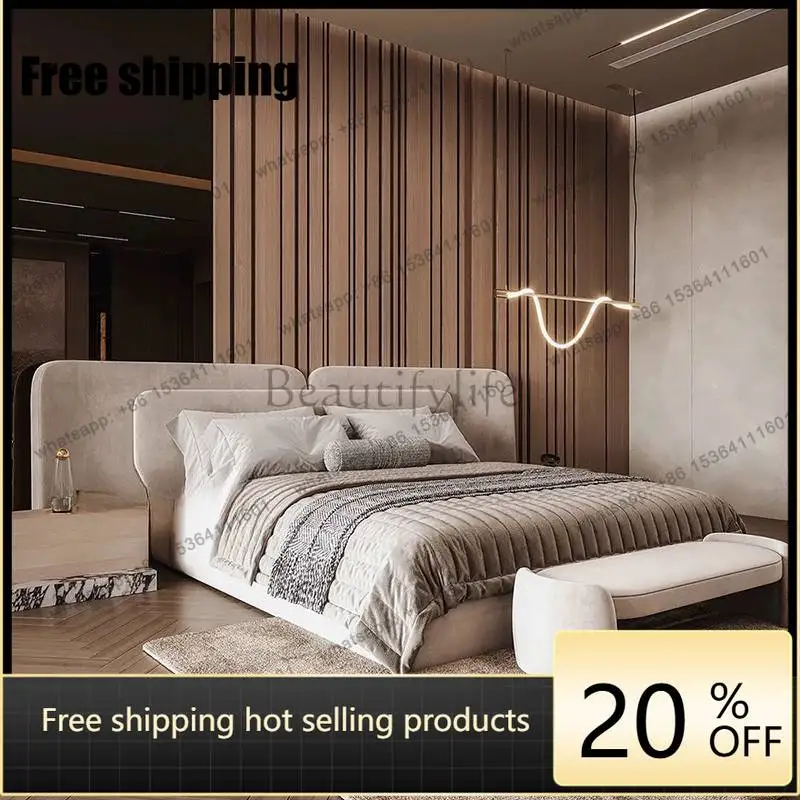 LJY European Heavy Double Bed Style Items Australia Metal Adults Double Bed Modern Floating Cama Matrimonial Furniture For Home
LJY European Heavy Double Bed Style Items Australia Metal Adults Double Bed Modern Floating Cama Matrimonial Furniture For Home
