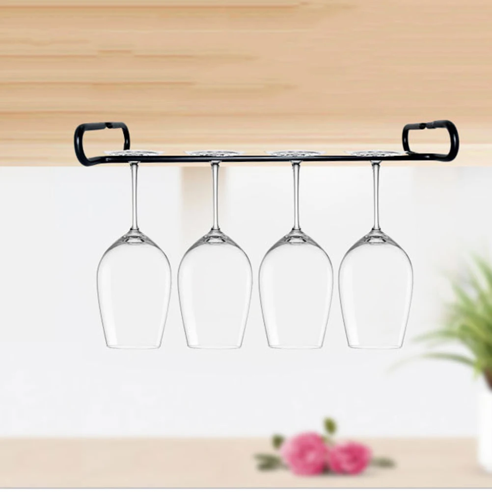 Wine Glass Rack Iron Holder Kitchen Bar Red Cup Storage Organizer Space-Saving Hanging Type White Single
Wine Glass Rack Iron Holder Kitchen Bar Red Cup Storage Organizer Space-Saving Hanging Type White Single
