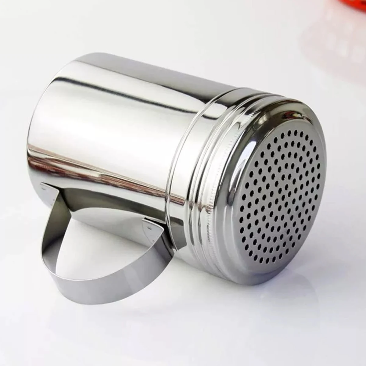 1Pcs Stainless Steel Dredge Shaker Seasoning Flavoring Condiment Holder Airtight Container with Handle
1Pcs Stainless Steel Dredge Shaker Seasoning Flavoring Condiment Holder Airtight Container with Handle