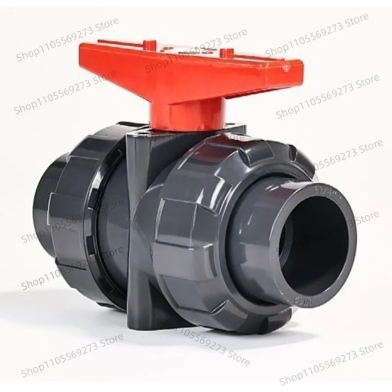 UPVC Flexible Joint Ball Valve Double-Controlled Water Supply Pipe Fittings DN15-DN100 de20-110
UPVC Flexible Joint Ball Valve Double-Controlled Water Supply Pipe Fittings DN15-DN100 de20-110