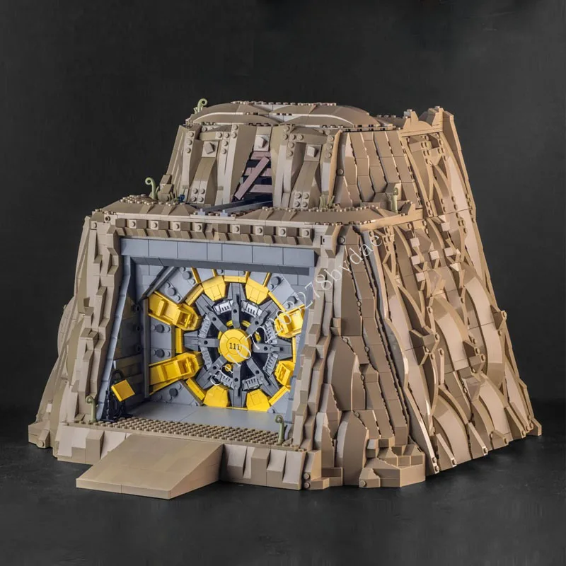 4260 шт., Детский конструктор Fallout Vault MOC, креативная модель уличного вида
4260 шт., Детский конструктор Fallout Vault MOC, креативная модель уличного вида