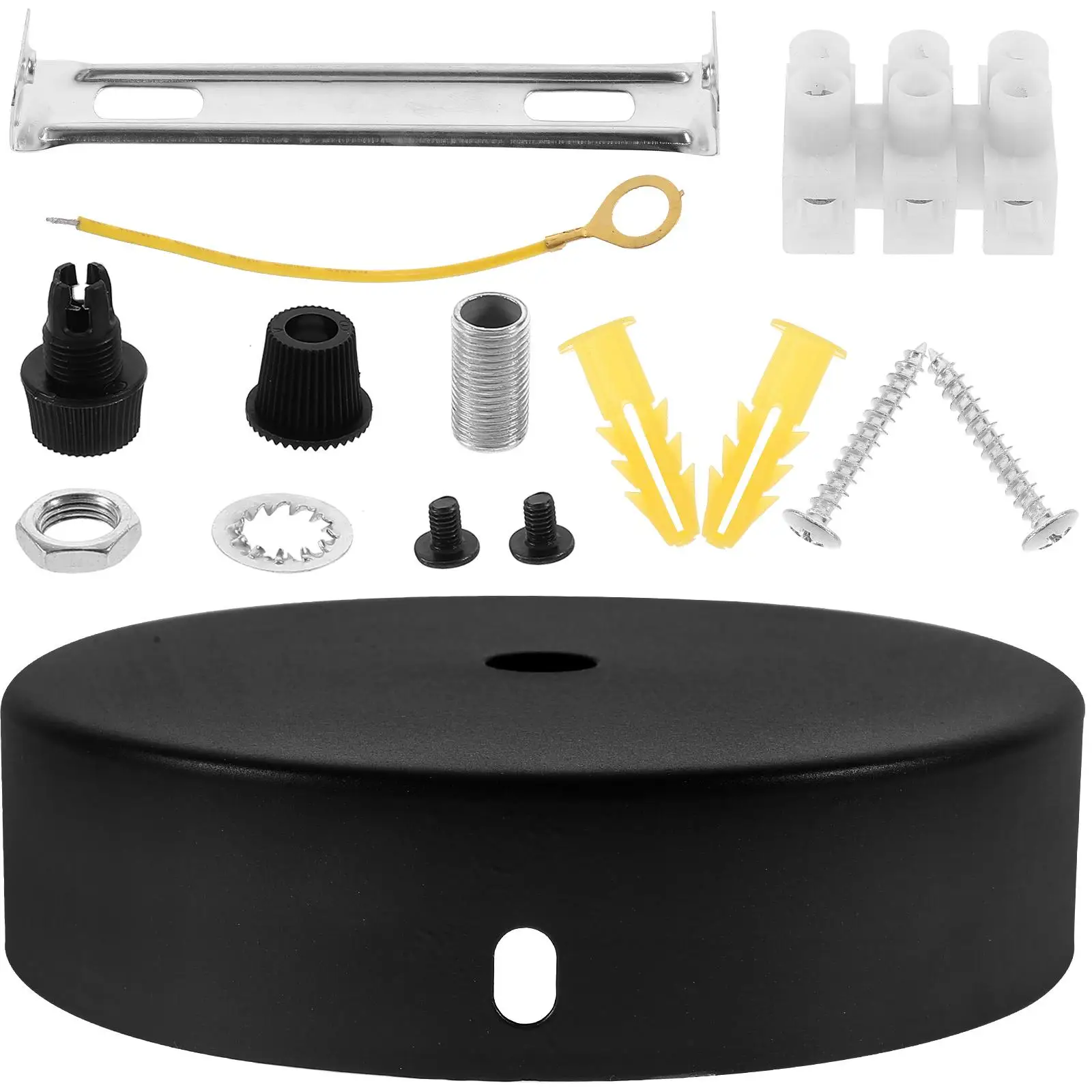 Chandelier Ceiling Disc 1 Set Black Lighting Accessories Canopy Lights Cover Cover Plate Mounting Bracket Pendant Kit
Chandelier Ceiling Disc 1 Set Black Lighting Accessories Canopy Lights Cover Cover Plate Mounting Bracket Pendant Kit