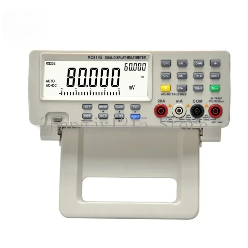 Suitable for Electrical Testing! VC8145 High-Accuracy Dual-Display Digital Bench Multimeter, 110V-220V
Suitable for Electrical Testing! VC8145 High-Accuracy Dual-Display Digital Bench Multimeter, 110V-220V
