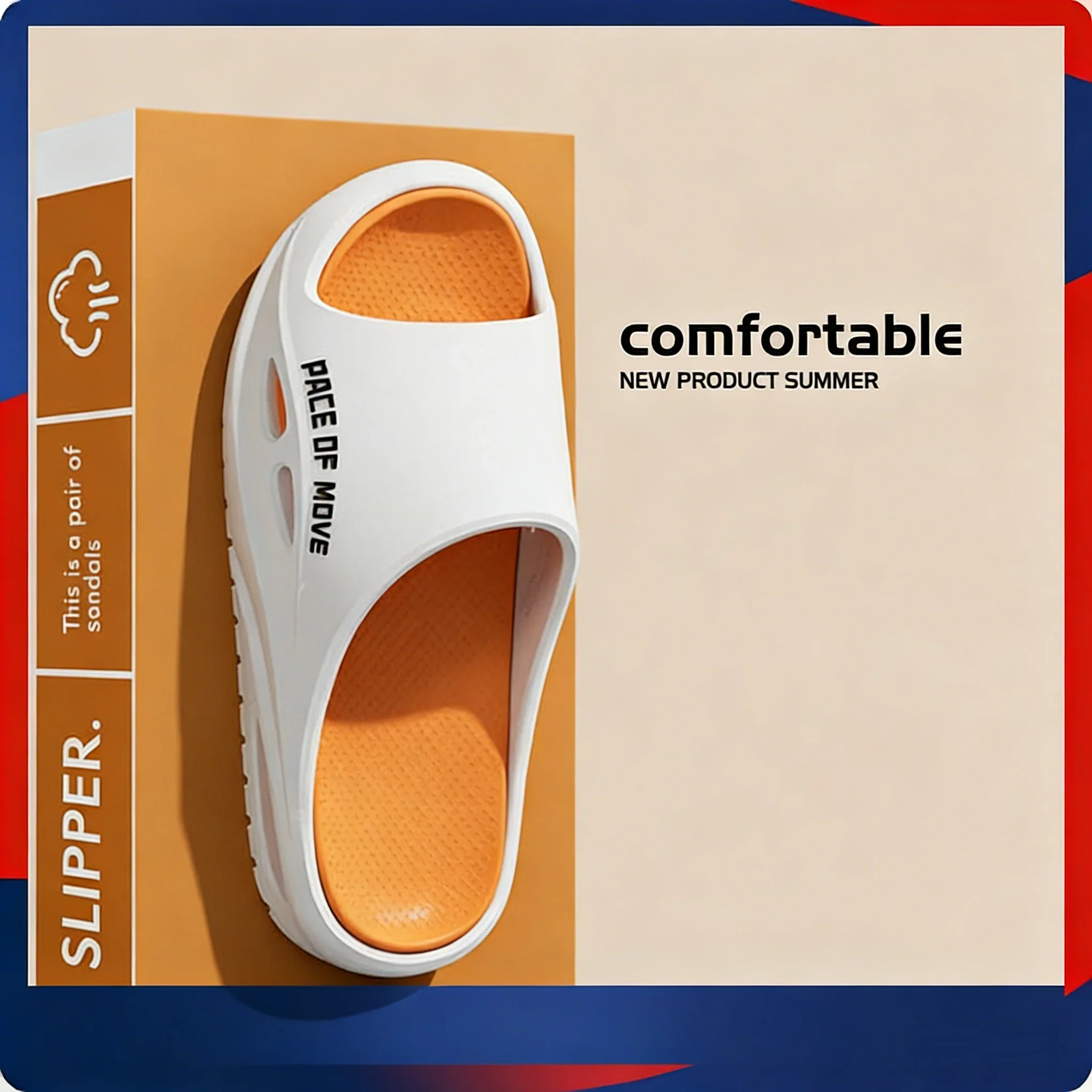 EVA Men's Summer Sandals Fashion Soft Cloud House Platform Slides Unisex Outdoor Non-slip Beach Shoes Men Bathroom Slippers
EVA Men's Summer Sandals Fashion Soft Cloud House Platform Slides Unisex Outdoor Non-slip Beach Shoes Men Bathroom Slippers