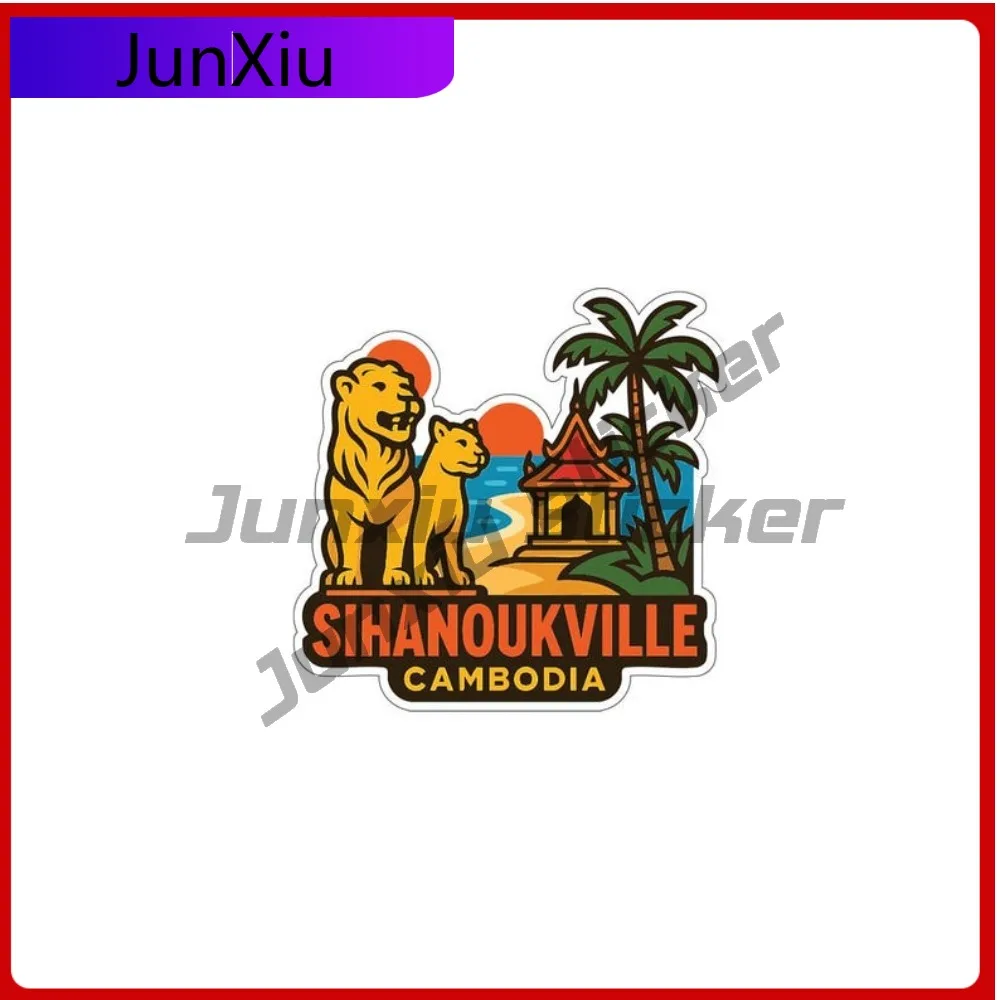 Sihanoukville Cambodia City Vacation Sticker Decorative Vinyl Decal Stickers Camping Car Decoration Stickers Outside Glass Water
Sihanoukville Cambodia City Vacation Sticker Decorative Vinyl Decal Stickers Camping Car Decoration Stickers Outside Glass Water