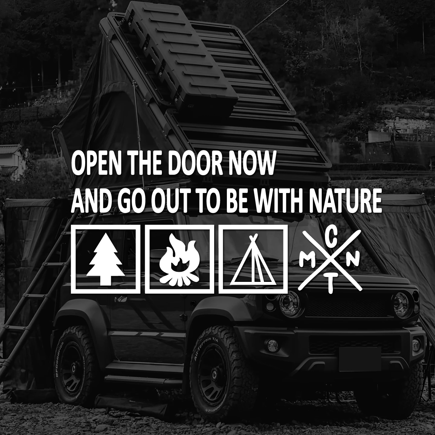 Open the door now and get out to enjoy nature. Outdoor camping, RV travel, car window and door decoration stickers
Open the door now and get out to enjoy nature. Outdoor camping, RV travel, car window and door decoration stickers