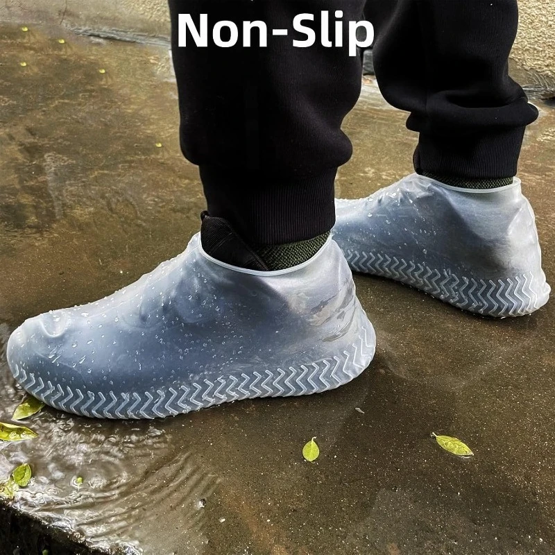 Waterproof Silicone Rain Shoe Covers Reusable Washable Boot Protectors for Hiking Outdoor Activities Keep Shoes Dry Must-Have
Waterproof Silicone Rain Shoe Covers Reusable Washable Boot Protectors for Hiking Outdoor Activities Keep Shoes Dry Must-Have