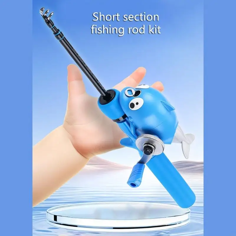 Fishing Rod Kids Telescopic Fishing Toy Fishing Poles Children Fishing Rods with Reel Short 1.2M Rod Outdoor Child Toy 69HD
Fishing Rod Kids Telescopic Fishing Toy Fishing Poles Children Fishing Rods with Reel Short 1.2M Rod Outdoor Child Toy 69HD