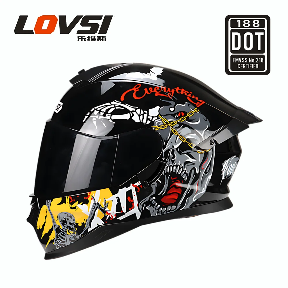 Full Face Racing Helmets Winter Warm Double Visor Motorcycle Helmet Motorbike Sports helme
Full Face Racing Helmets Winter Warm Double Visor Motorcycle Helmet Motorbike Sports helme