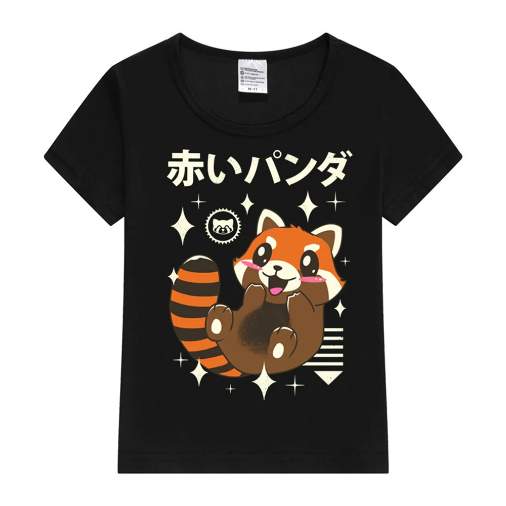 Kawaii Red Panda Kids T-Shirt Summer Printed Short Sleeve O-Neck Fashion Children T-Shirt For Boys Tee Shirt Girls Tops Clothes
Kawaii Red Panda Kids T-Shirt Summer Printed Short Sleeve O-Neck Fashion Children T-Shirt For Boys Tee Shirt Girls Tops Clothes