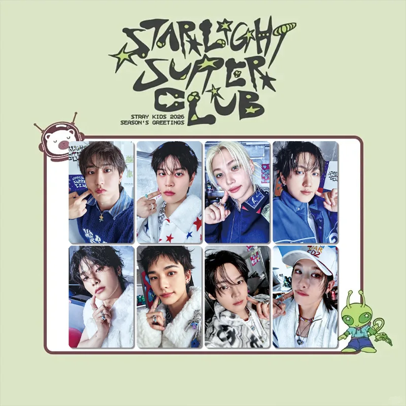 Straykids 2026 Calendar Little Carter Classic Card Random Card Collection Card SKZOO Peripheral Star Collection Card
Straykids 2026 Calendar Little Carter Classic Card Random Card Collection Card SKZOO Peripheral Star Collection Card