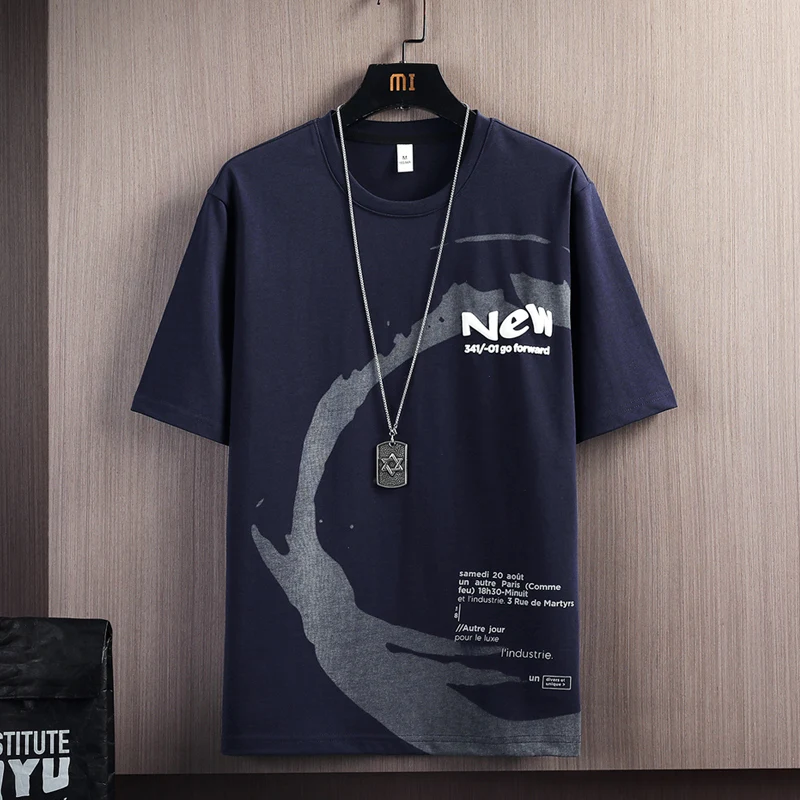 Men's Printed T-shirt Summer Street Wear Men's Cotton Top T-shirt Men's Fashion Short Sleeve Clothing COTTON Other
Men's Printed T-shirt Summer Street Wear Men's Cotton Top T-shirt Men's Fashion Short Sleeve Clothing COTTON Other