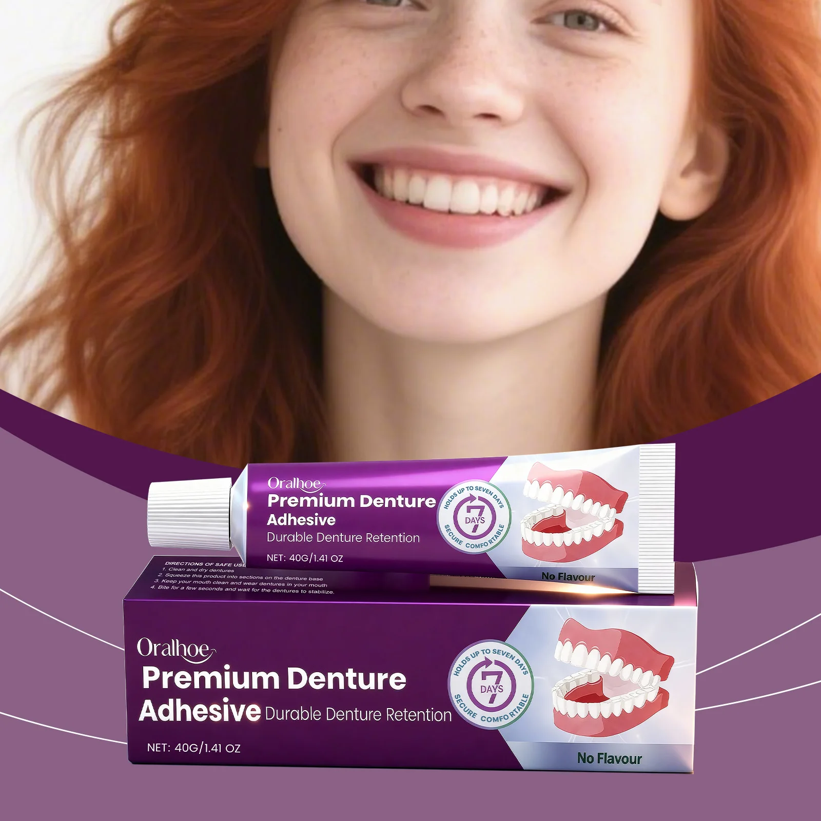 Premium Denture Adhesive Quick Bonding Correcting Bite Tooth Restoration Adjust Position Improve Comfort False Teeth Fixing Glue
Premium Denture Adhesive Quick Bonding Correcting Bite Tooth Restoration Adjust Position Improve Comfort False Teeth Fixing Glue