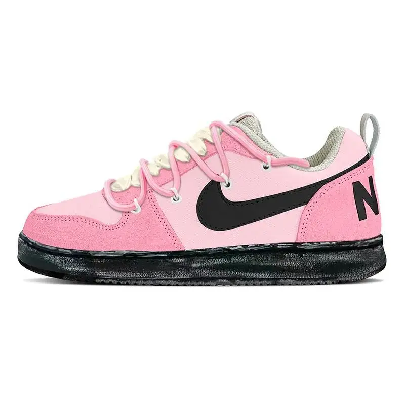 【Настроить】Nike Court Borough Series Обувь для скейтбординга Женские кроссовки 861533 -101
【Настроить】Nike Court Borough Series Обувь для скейтбординга Женские кроссовки 861533 -101