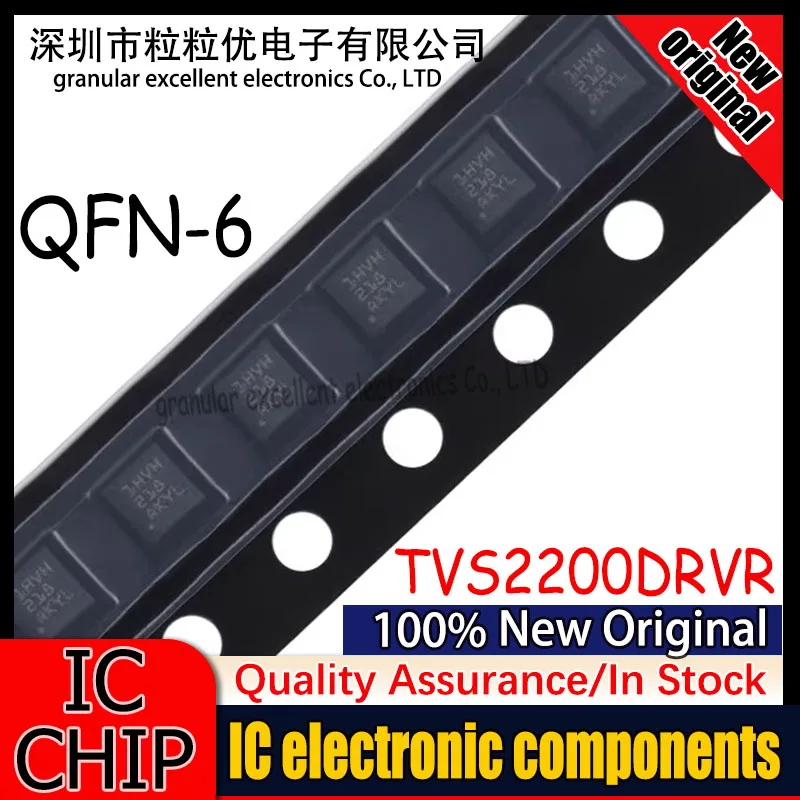 (5-10piece)100% New TVS2200DRVR TVS2200 1HVH IHVH QFN-6 In Stock IC Chip Chipset
(5-10piece)100% New TVS2200DRVR TVS2200 1HVH IHVH QFN-6 In Stock IC Chip Chipset