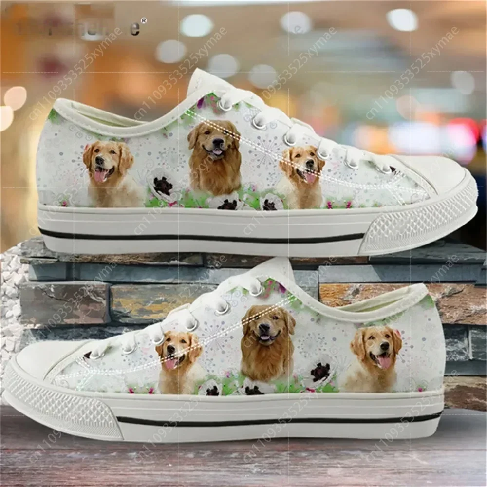 Golden Retriever Flower Design Low Top High Quality Sneakers Mens Womens Teenager Canvas Sneaker Lightweight Couple Custom Shoes
Golden Retriever Flower Design Low Top High Quality Sneakers Mens Womens Teenager Canvas Sneaker Lightweight Couple Custom Shoes
