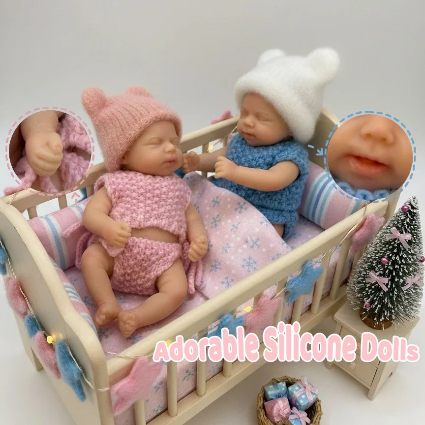 6 дюймов/15 см водонепроницаемая мини-силиконовая кукла Bebe Reborn для девочек милые куклы Bebe для новорожденных ручной работы реалистичная настоящая кукла реборн
6 дюймов/15 см водонепроницаемая мини-силиконовая кукла Bebe Reborn для девочек милые куклы Bebe для новорожденных ручной работы реалистичная настоящая кукла реборн