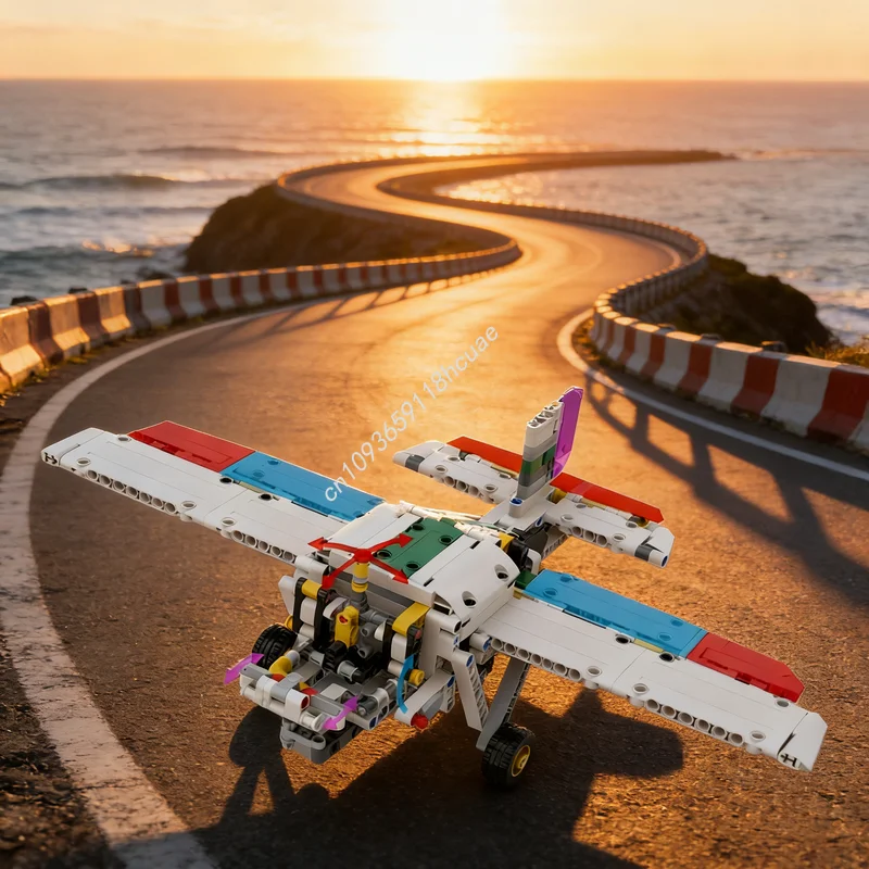 515pcs MOC Plane Working Control System Technical Model Building Blocks Toy Architecture Festival Gifts DIY Creative Idea
515pcs MOC Plane Working Control System Technical Model Building Blocks Toy Architecture Festival Gifts DIY Creative Idea