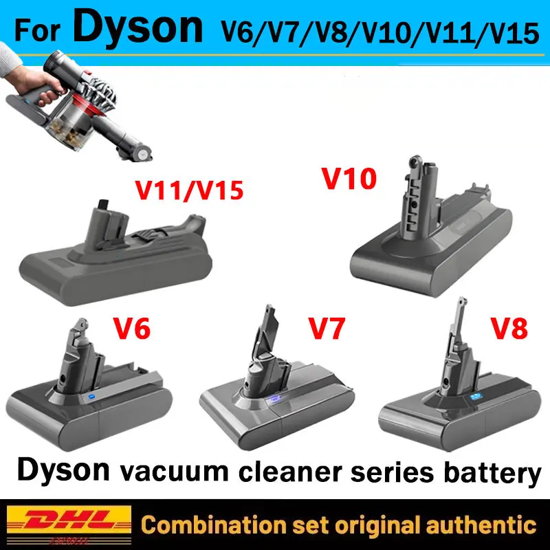 100% NEW for Dyson V8 Series Battery 21.6V 6800mAh Replacement Battery Absolute Cord-Free Vacuum Handheld Vacuum Cleaner
100% NEW for Dyson V8 Series Battery 21.6V 6800mAh Replacement Battery Absolute Cord-Free Vacuum Handheld Vacuum Cleaner