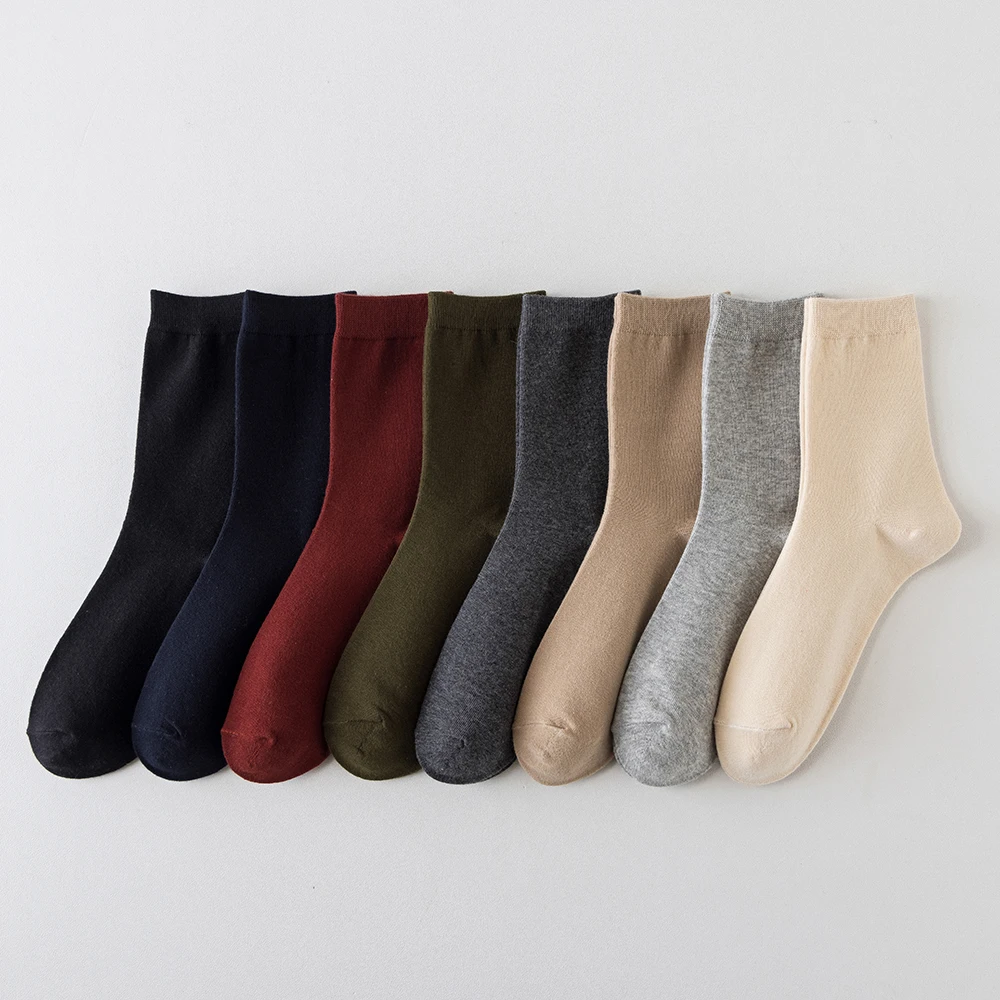 10 Pairs Cotton Socks Solid Color Mid-calf Socks For Male Casual Outdoor Middle Tube Breathable Black Business Men Socks
10 Pairs Cotton Socks Solid Color Mid-calf Socks For Male Casual Outdoor Middle Tube Breathable Black Business Men Socks