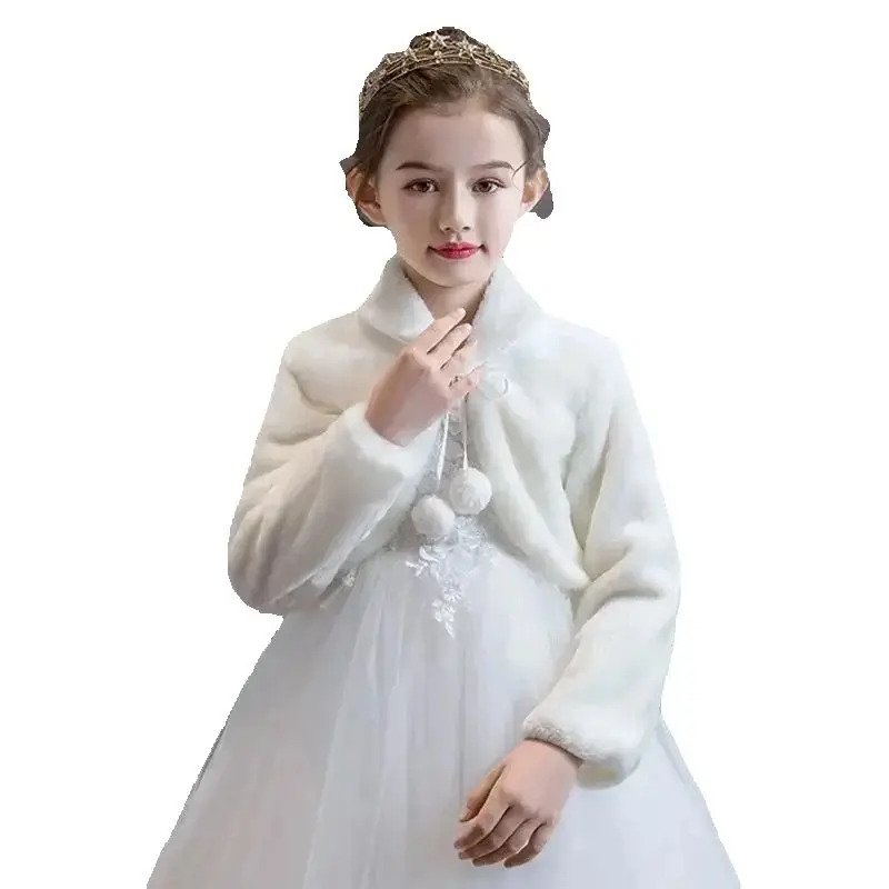 2025 Fall Winter Long Sleeve Children Short Plush Shawl Girls Autumn Coat Flower Kid Party Dresses Matching Coat Christmas Capes
2025 Fall Winter Long Sleeve Children Short Plush Shawl Girls Autumn Coat Flower Kid Party Dresses Matching Coat Christmas Capes