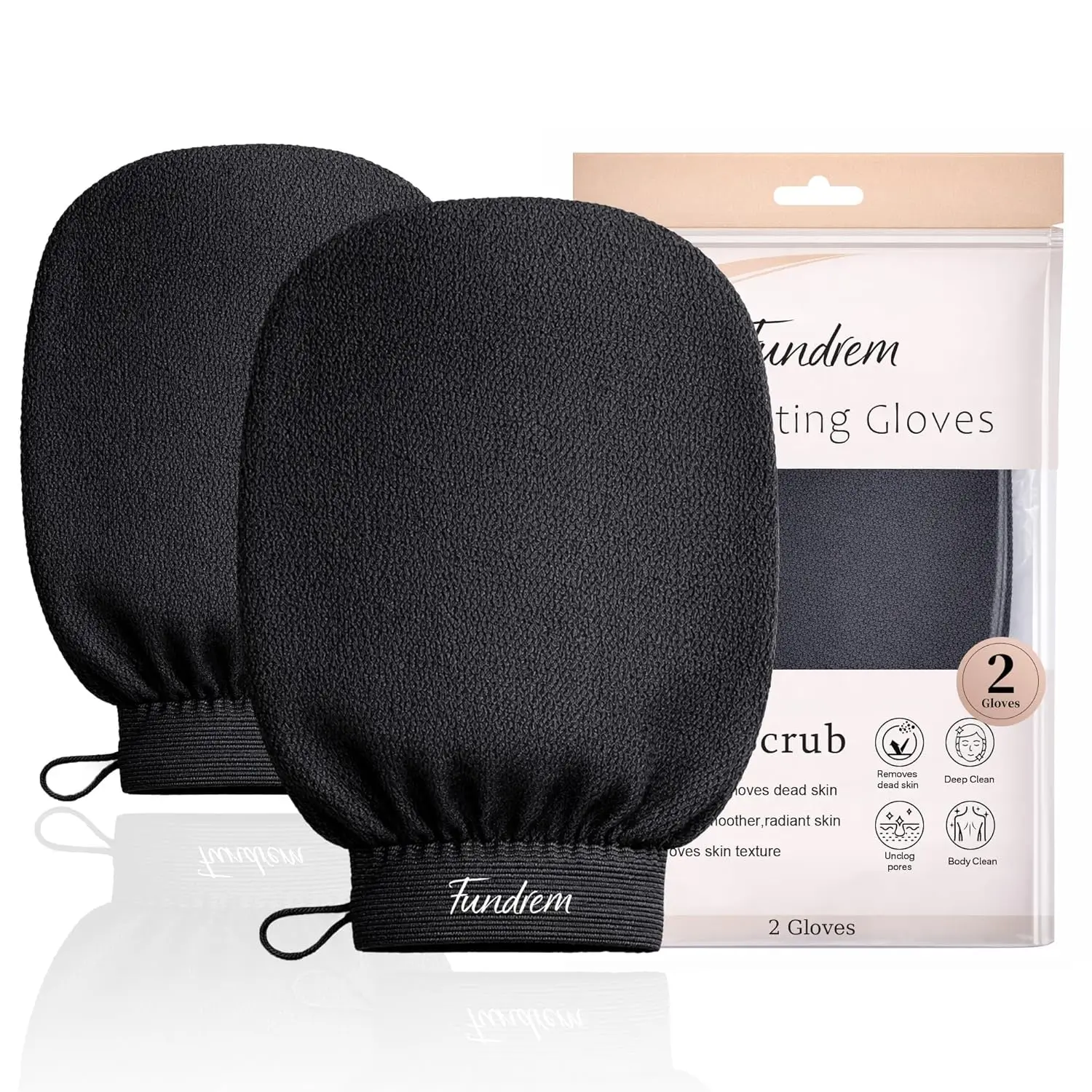 Exfoliating Gloves 2 Pcs, Korean Exfoliating Mitt, Body Scrub for Dead Skin Remover, Exfoliating Body Scrubber for Bath Shower,
Exfoliating Gloves 2 Pcs, Korean Exfoliating Mitt, Body Scrub for Dead Skin Remover, Exfoliating Body Scrubber for Bath Shower,