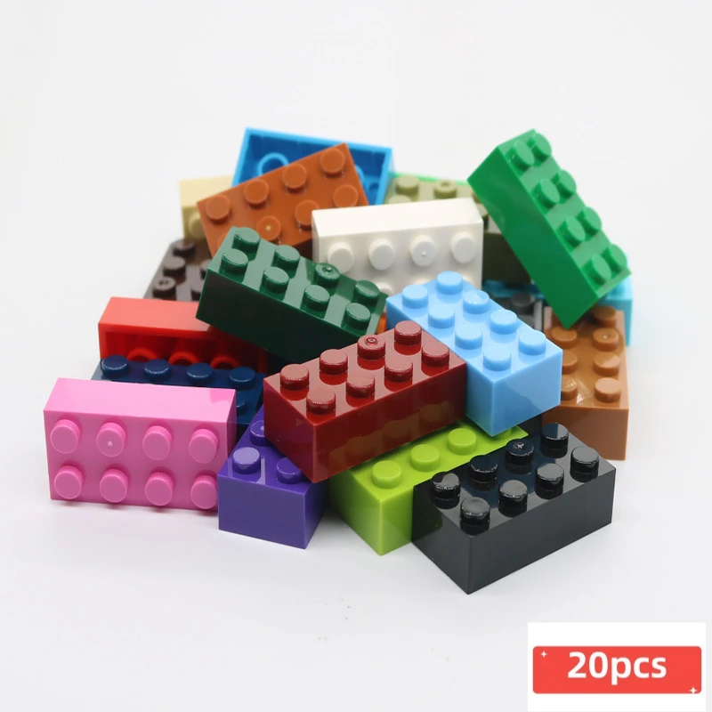 20PCS MOC 3001 2x4 Bricks Building Blocks High-Tech Plate Board Assemble Educational Particle Idea Toys Children Birthday Gift
20PCS MOC 3001 2x4 Bricks Building Blocks High-Tech Plate Board Assemble Educational Particle Idea Toys Children Birthday Gift