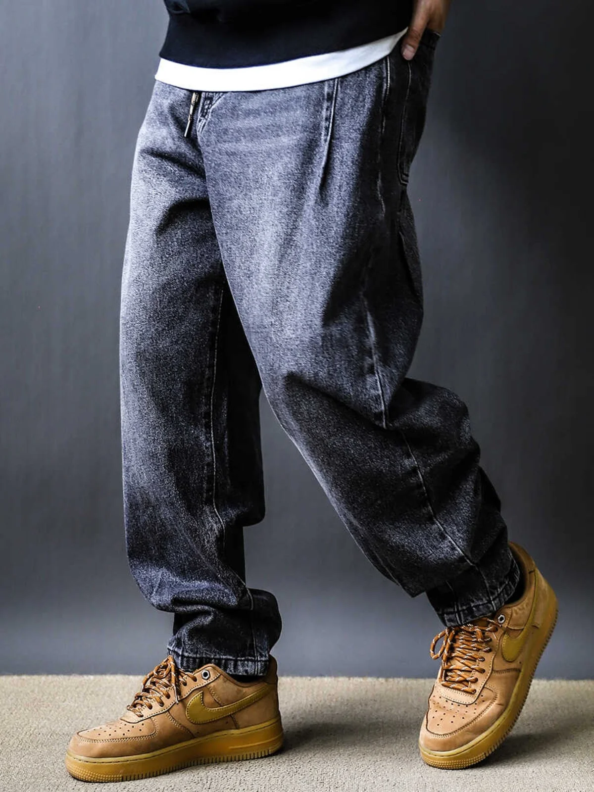 Мужские повседневные джинсы прямого кроя Bla: тонкие, свободные, уличный стиль, низкая посадка, длинные брюки, молодежный модный тренд для весны и осени
Мужские повседневные джинсы прямого кроя Bla: тонкие, свободные, уличный стиль, низкая посадка, длинные брюки, молодежный модный тренд для весны и осени