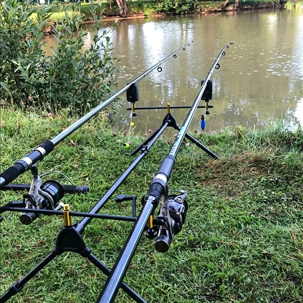 Adjustable Carp Fishing Rod Rack Pod Holder Set Folding Bank Sticks Stand For 3 Rods With Carry Bag Tackle Accessory Bracket
Adjustable Carp Fishing Rod Rack Pod Holder Set Folding Bank Sticks Stand For 3 Rods With Carry Bag Tackle Accessory Bracket
