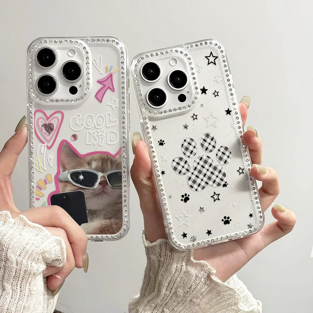 Korean Ins Cute Black Cats and Dog Wrist Chain Phone Case For IPhone 17 Pro Max 16 15 14 13 11 Pro Max Back Cover For IPhone 17
Korean Ins Cute Black Cats and Dog Wrist Chain Phone Case For IPhone 17 Pro Max 16 15 14 13 11 Pro Max Back Cover For IPhone 17