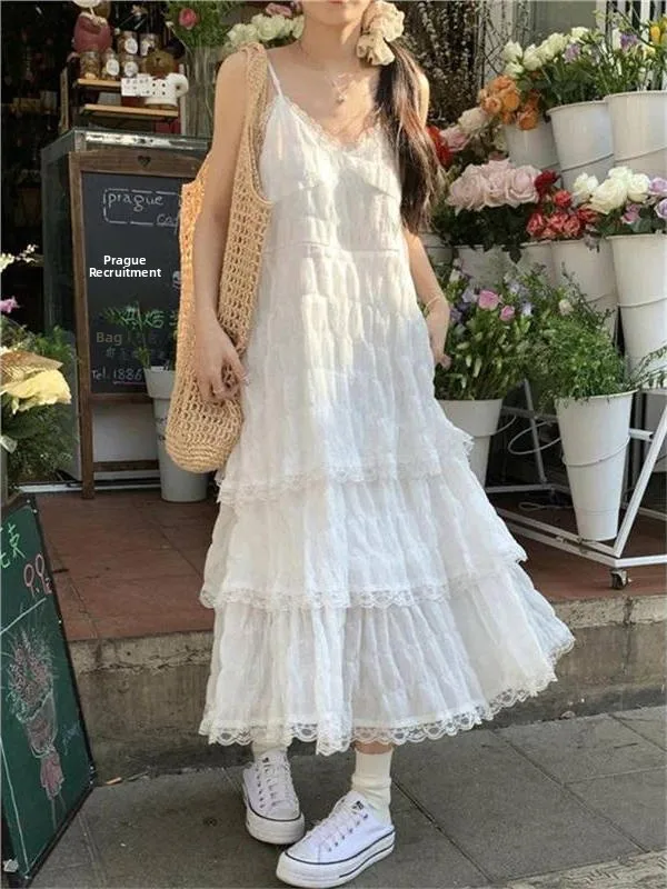 Summer White Strapless Dress Women's Spring 2026 New High-End Feeling Beach Vacation Style Long Dress Korean Version A-Line S...
Summer White Strapless Dress Women's Spring 2026 New High-End Feeling Beach Vacation Style Long Dress Korean Version A-Line S...