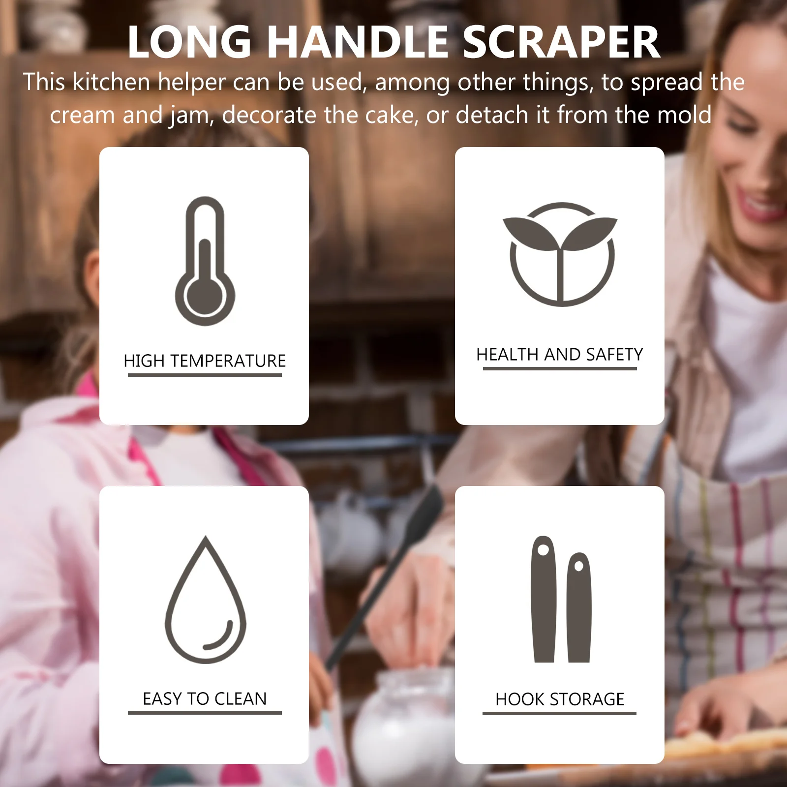 4pcs Mini Set Silicone Kitchen Gadget Long Kitchen Cooking Tool Handle Spatula For Baking Cooking Jar Bottle Use Tool
4pcs Mini Set Silicone Kitchen Gadget Long Kitchen Cooking Tool Handle Spatula For Baking Cooking Jar Bottle Use Tool