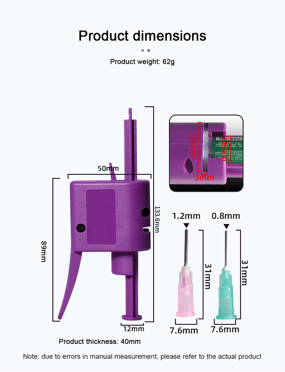 BST-61 TubeMate Welding Oil Booster, Press Type, Auxiliary Manual Glue Gun, Easy to Discharge, Oil Solder, Flux Propulsion Tools
BST-61 TubeMate Welding Oil Booster, Press Type, Auxiliary Manual Glue Gun, Easy to Discharge, Oil Solder, Flux Propulsion Tools