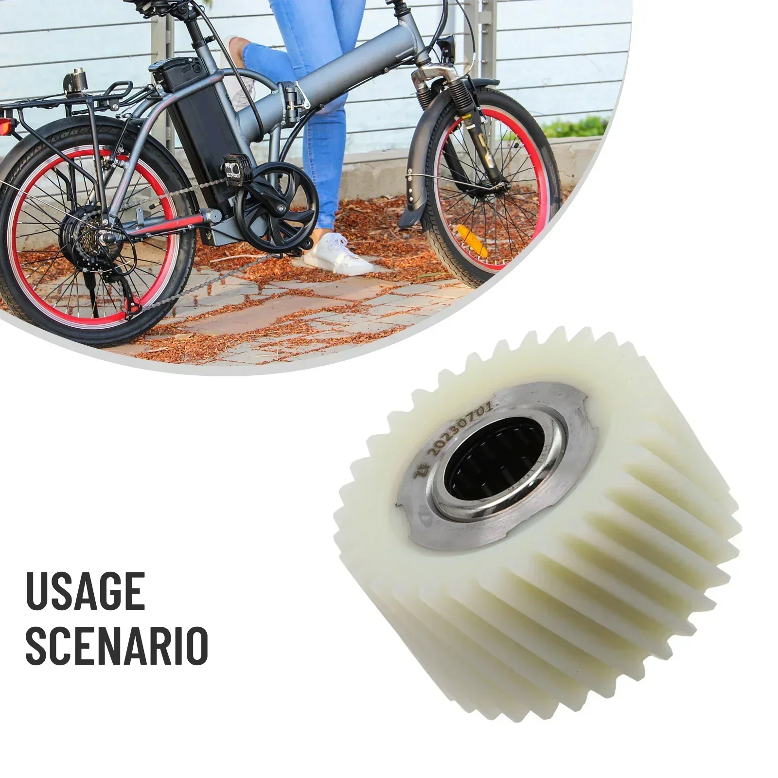 1 Pcs Gear For BAFANG Nylon Primary Reduction Gear White Replacement 02 Nylon Gear For HD Reduction Gear Bicycle Accessories
1 Pcs Gear For BAFANG Nylon Primary Reduction Gear White Replacement 02 Nylon Gear For HD Reduction Gear Bicycle Accessories