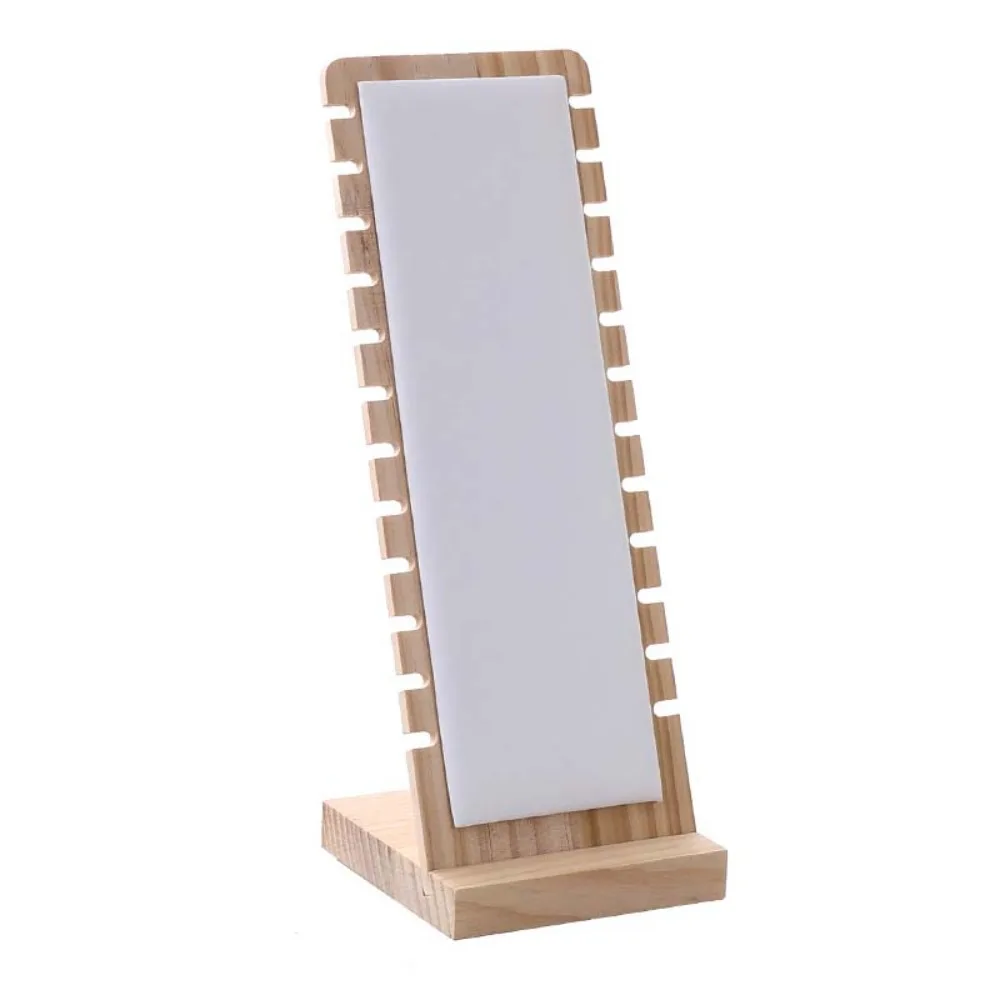 Креативная деревянная подставка для ожерелий и браслетов, вместительный держатель для украшений, экономящий место, для демонстрации и хранения ювелирных изделий
Креативная деревянная подставка для ожерелий и браслетов, вместительный держатель для украшений, экономящий место, для демонстрации и хранения ювелирных изделий