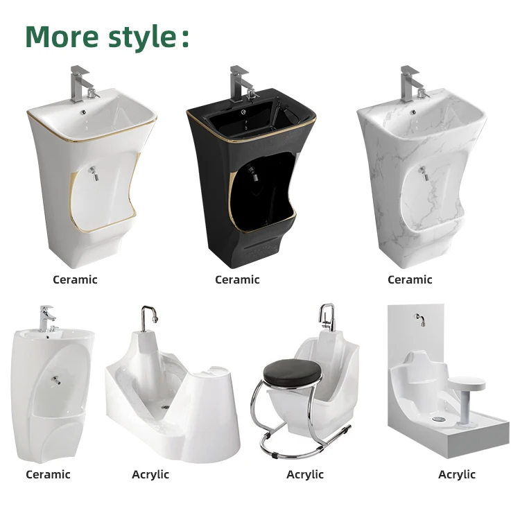 Bathroom Basins Muslim Wudu Ceramic Floor Mounted Washing Sink Wash Basin With Foot Wash
Bathroom Basins Muslim Wudu Ceramic Floor Mounted Washing Sink Wash Basin With Foot Wash