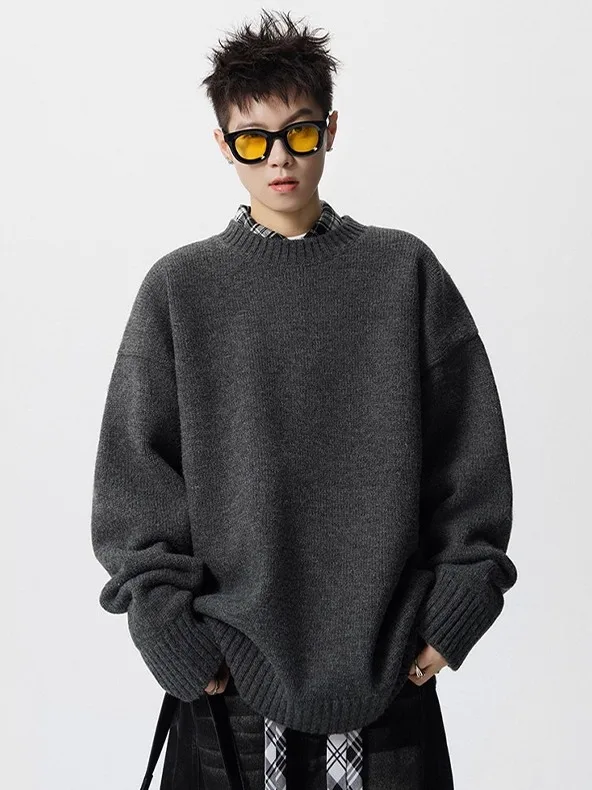 Retro American Men's Knitwear Sweater Casual Lazy Sle Inner Wear Long Sve Cotton Polyester Nylon Blend Winter Top
Retro American Men's Knitwear Sweater Casual Lazy Sle Inner Wear Long Sve Cotton Polyester Nylon Blend Winter Top