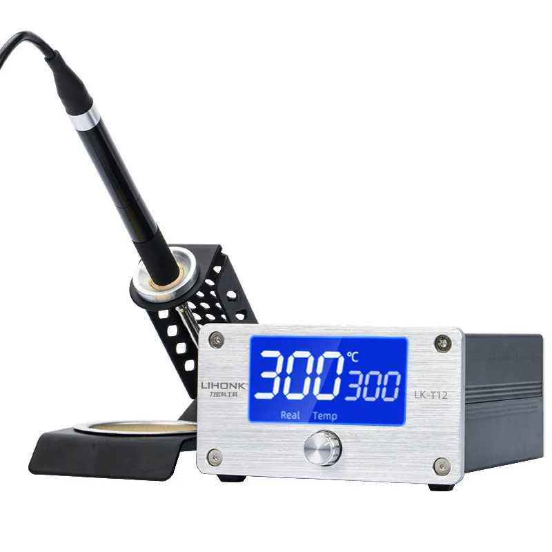 T12 Soldering Station: Smart Digital Soldering Iron with Adjustable Temperature—Mobile Phone Repair Soldering Tool Set
T12 Soldering Station: Smart Digital Soldering Iron with Adjustable Temperature—Mobile Phone Repair Soldering Tool Set