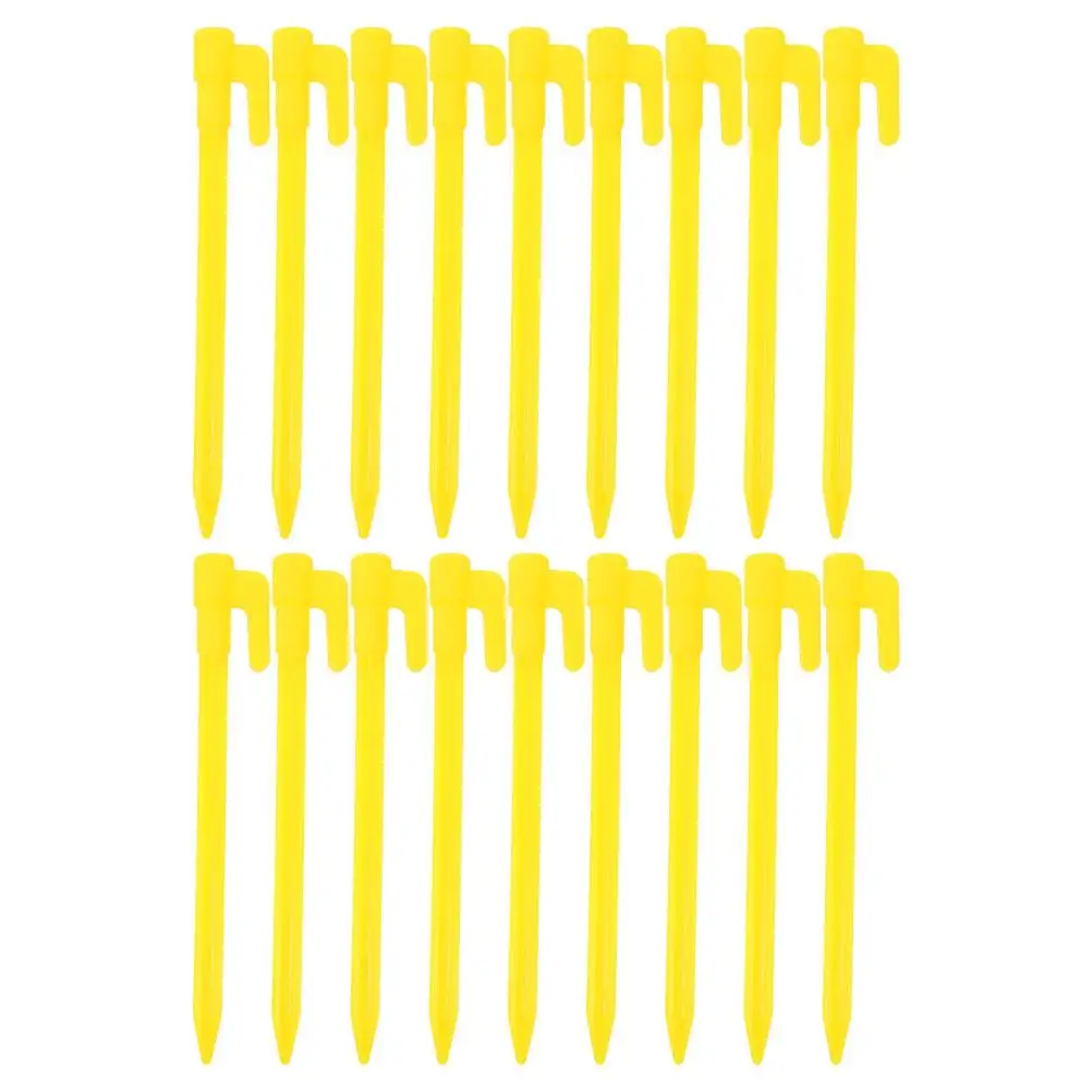 40 Pcs Tent Pegs Heavy Duty Ground Stakes Plastic Reusable Outdoor Landscaping Tarp Net Hook
40 Pcs Tent Pegs Heavy Duty Ground Stakes Plastic Reusable Outdoor Landscaping Tarp Net Hook