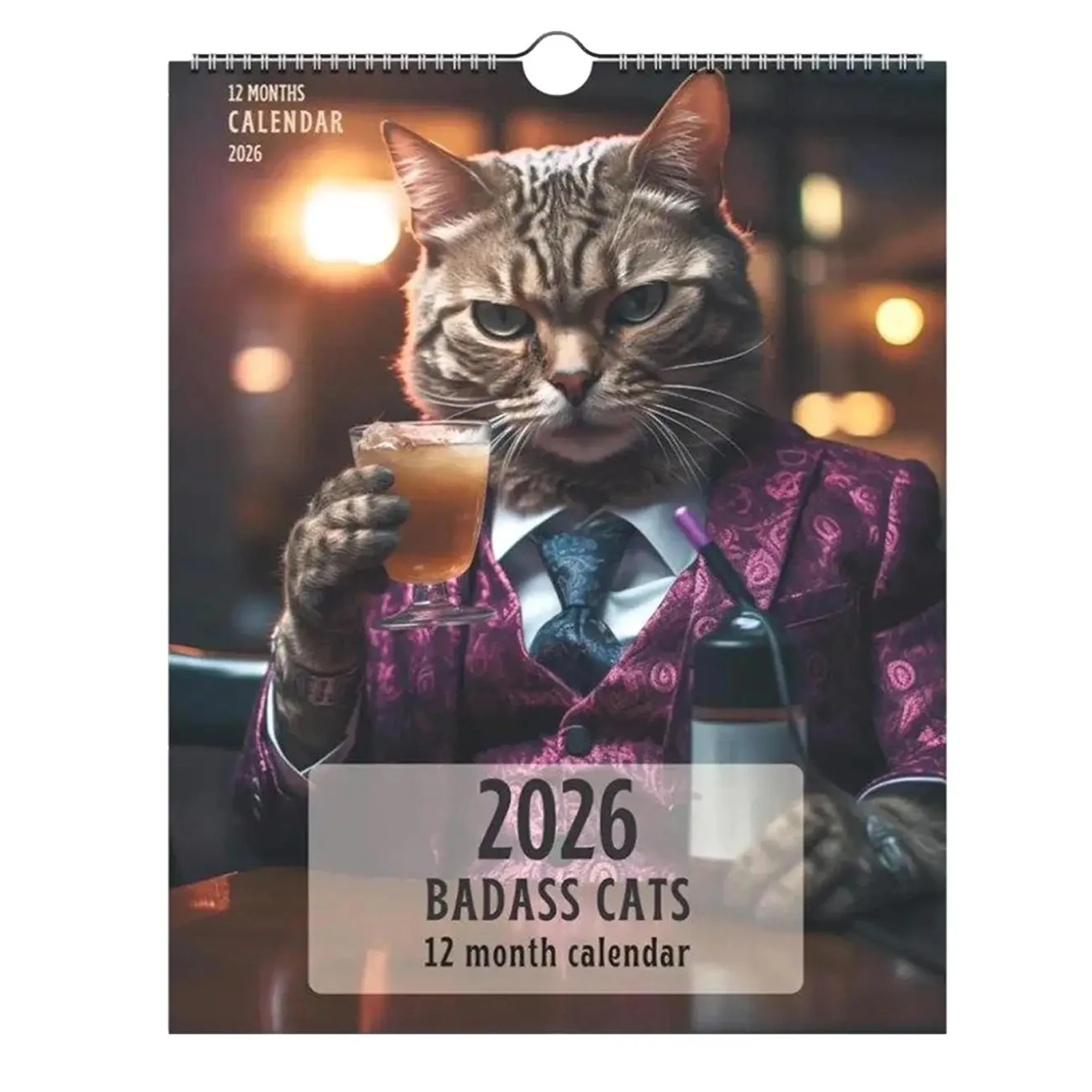 2026 Badass Cats Wall Calendar Year Personal Time Management Schedule Planner For Organizing To-Do List Planning Goal Schedule
2026 Badass Cats Wall Calendar Year Personal Time Management Schedule Planner For Organizing To-Do List Planning Goal Schedule
