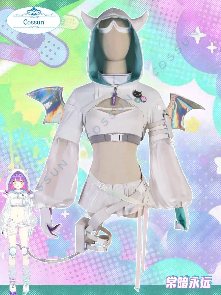 Hololive Vtuber Tokoyami Towa Косплей Костюм Хэллоуин наряды женский новый костюм униформа
Hololive Vtuber Tokoyami Towa Косплей Костюм Хэллоуин наряды женский новый костюм униформа