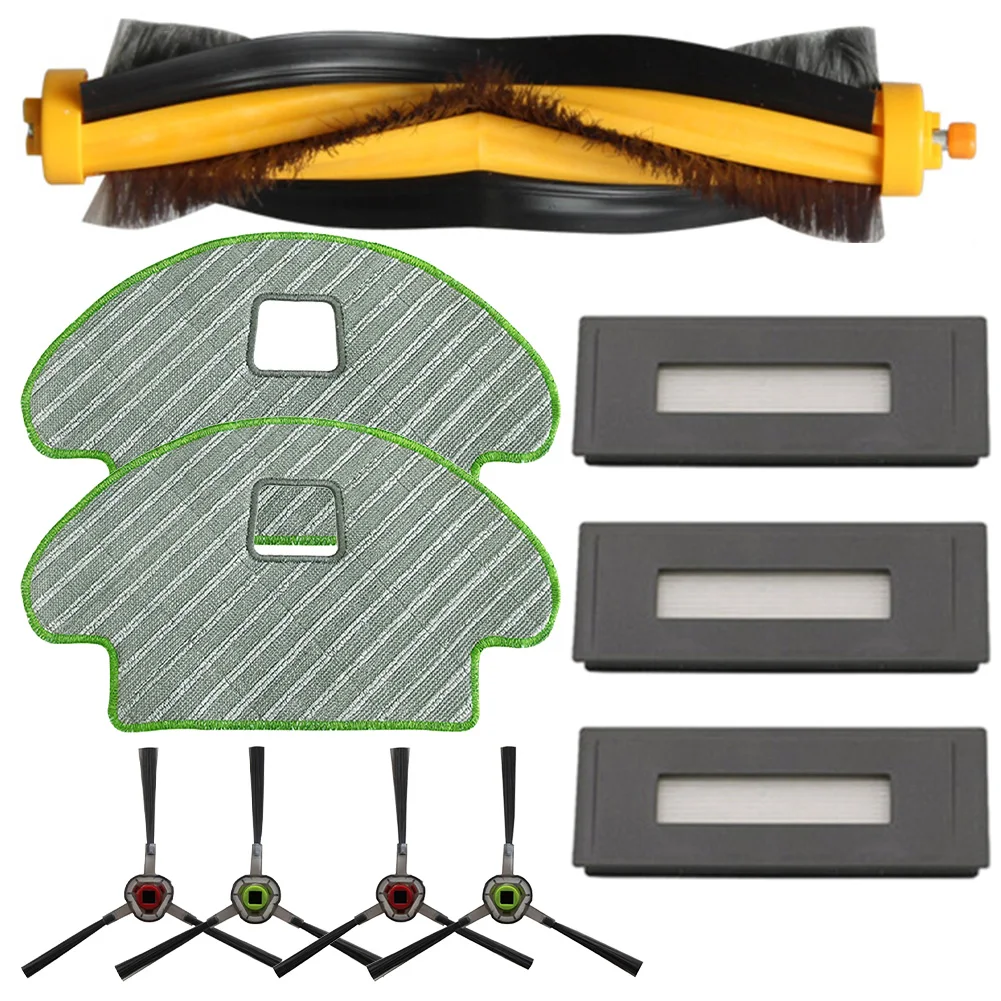 Vacuum Cleaner Accessories Replacement For OZMO 930/ 610 Filter Side Brush Main Brush Mop Cloth High-quality Alternatives
Vacuum Cleaner Accessories Replacement For OZMO 930/ 610 Filter Side Brush Main Brush Mop Cloth High-quality Alternatives