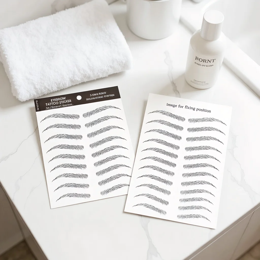 Waterproof Eyebrow Stickers Kit, 6D Natural Effect for Thin Over Plucked Brows, 9 Pairs Long Lasting Waterproof False
Waterproof Eyebrow Stickers Kit, 6D Natural Effect for Thin Over Plucked Brows, 9 Pairs Long Lasting Waterproof False