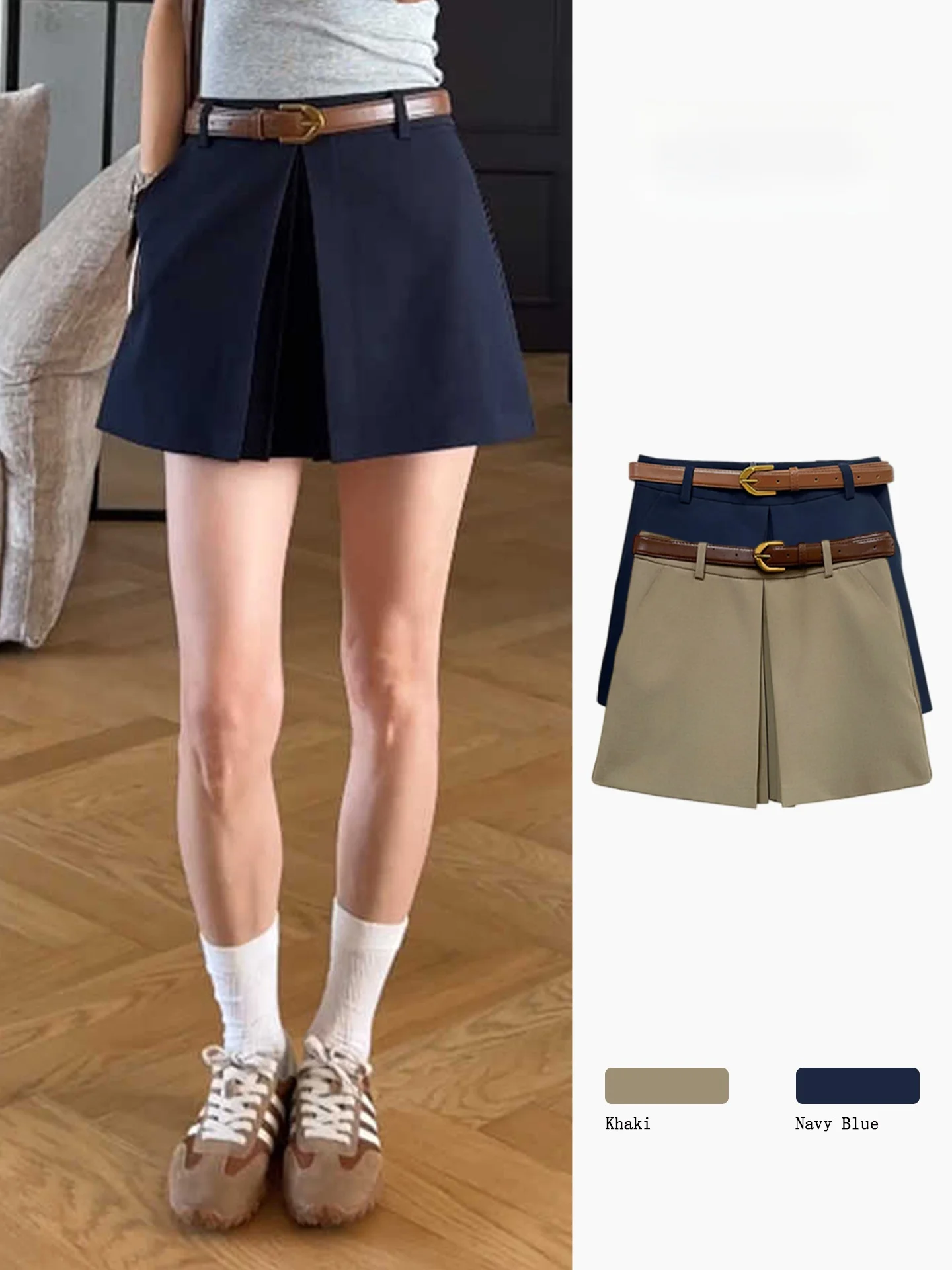High Waist A-Line Skirt for Women Design Sensation High End Feeling Summer New Style Commute Slimming Japanese Style
High Waist A-Line Skirt for Women Design Sensation High End Feeling Summer New Style Commute Slimming Japanese Style