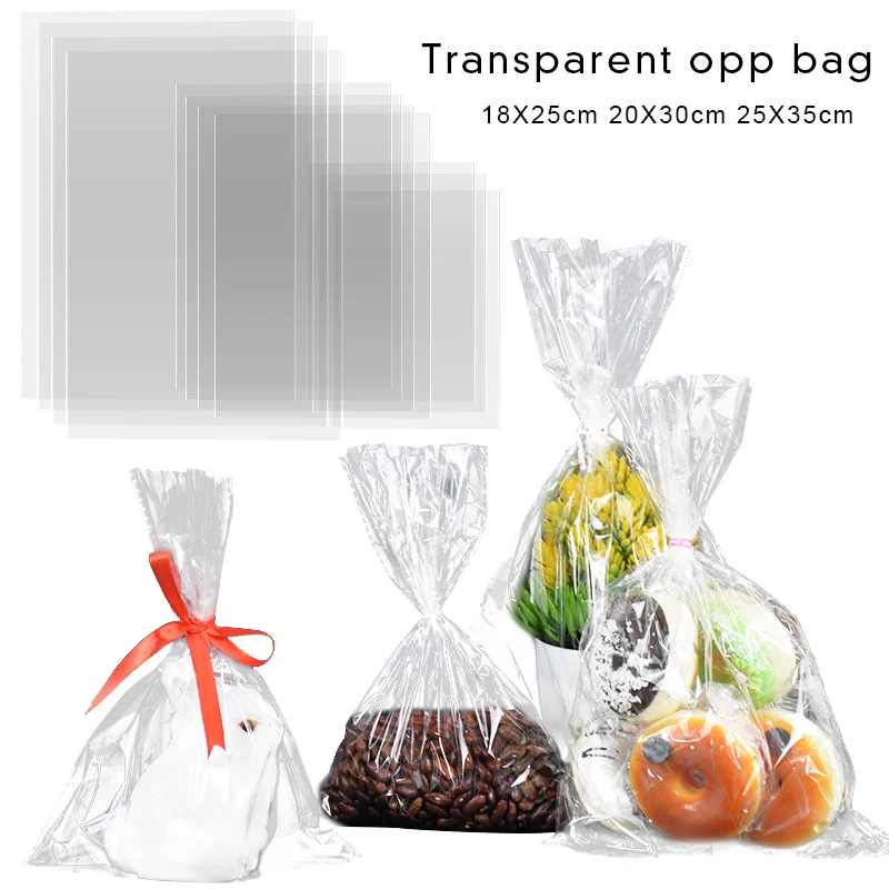 100Pcs Transparent Flat Open Top Plastic Bags Christmas Wedding Birthday Party Decor Candy Cookies Packaging Bag Gifts Supplies
100Pcs Transparent Flat Open Top Plastic Bags Christmas Wedding Birthday Party Decor Candy Cookies Packaging Bag Gifts Supplies