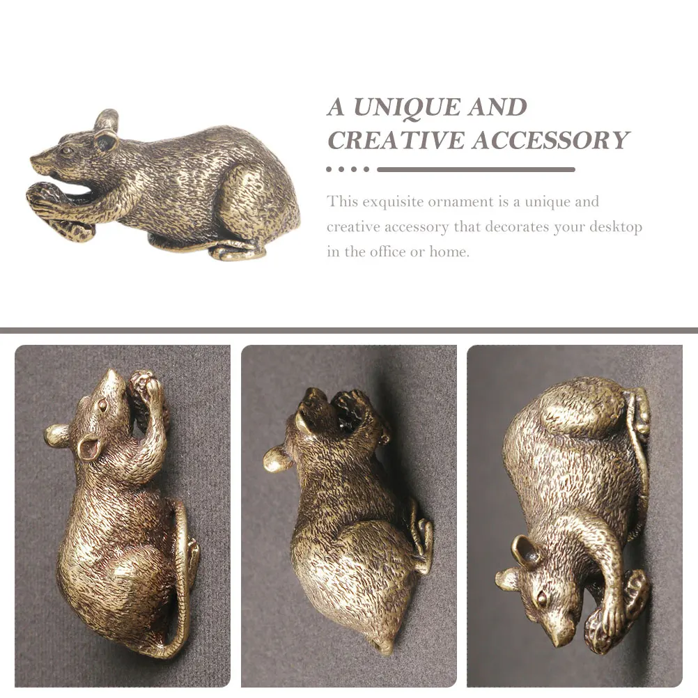 Mouse Ornaments Enamel Rat Statue Vintage Decor Decorstatue Miniature Sculpture Garden Crafts Office
Mouse Ornaments Enamel Rat Statue Vintage Decor Decorstatue Miniature Sculpture Garden Crafts Office