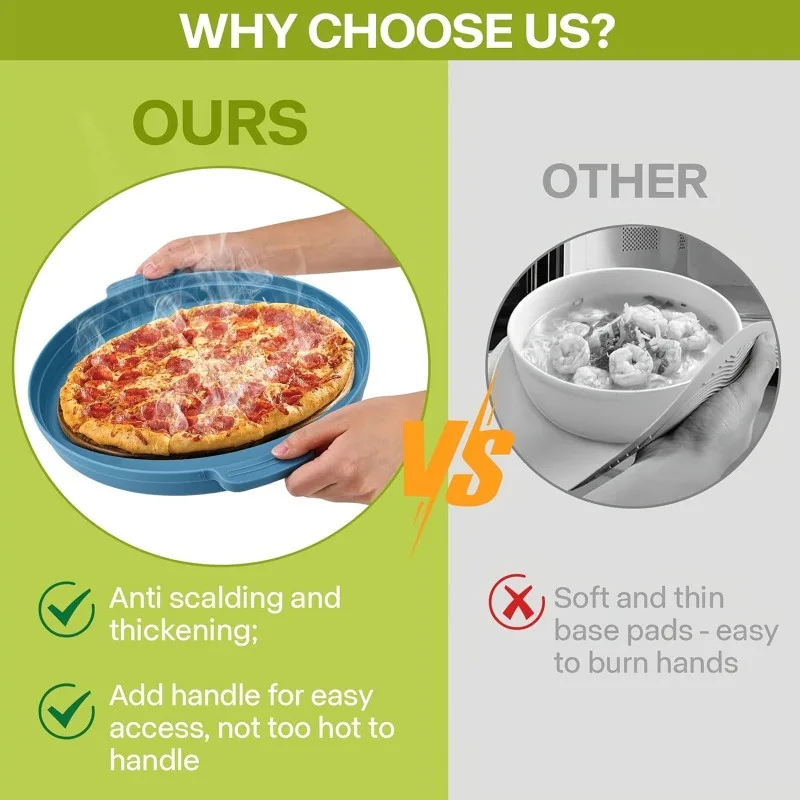 Microwave Splatter Cover Heating Folding Cover Silicone Fresh-keeping Cover Oil-proof Splash-proof Cover with Hook Cooking Lid
Microwave Splatter Cover Heating Folding Cover Silicone Fresh-keeping Cover Oil-proof Splash-proof Cover with Hook Cooking Lid