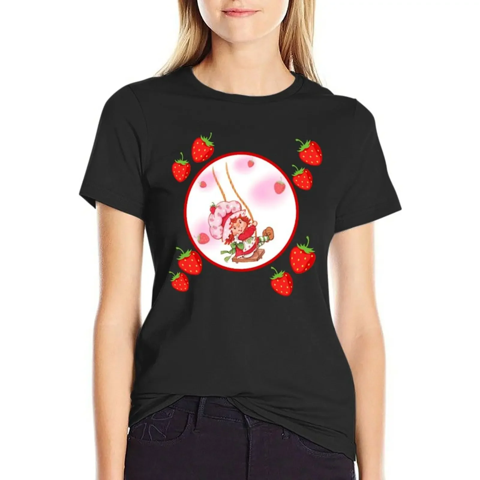 80s aesthetic berry swing pattern T-Shirt hippie clothes Female clothing anime new edition white t-shirt dress for Women sexy
80s aesthetic berry swing pattern T-Shirt hippie clothes Female clothing anime new edition white t-shirt dress for Women sexy