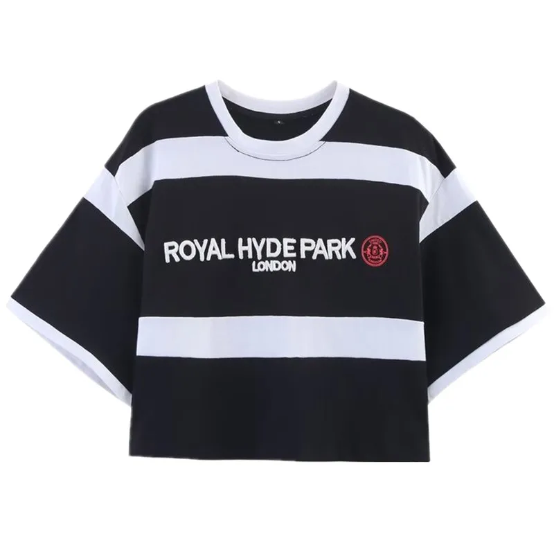 Summer 2025 New Arrival Women's T-irt Embroidered Striped Drape oulder ort Sve Casual Sle round Ne ort Length
Summer 2025 New Arrival Women's T-irt Embroidered Striped Drape oulder ort Sve Casual Sle round Ne ort Length