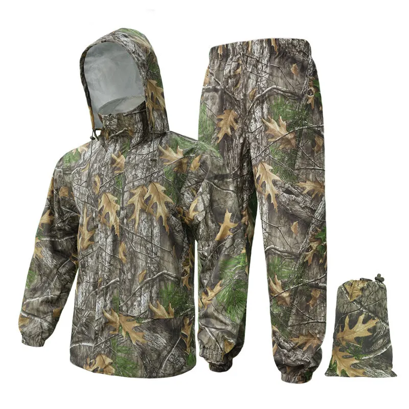 Outdoor split camouflage raincoat rain pants suit hunting rainstorm prevention riding fishing belt lightweight
Outdoor split camouflage raincoat rain pants suit hunting rainstorm prevention riding fishing belt lightweight
